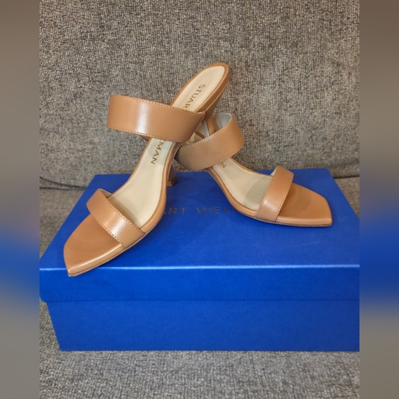 Staurt WEITZMAN Kristal II Sandal in Toffee - Picture 2 of 4